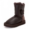 Kids Bailey Button Metallic Chocolate