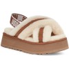 UGG DISCO COLOR SLIDE CHESTNUT