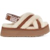 UGG DISCO COLOR SLIDE CHESTNUT