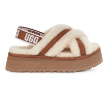 UGG DISCO COLOR SLIDE CHESTNUT