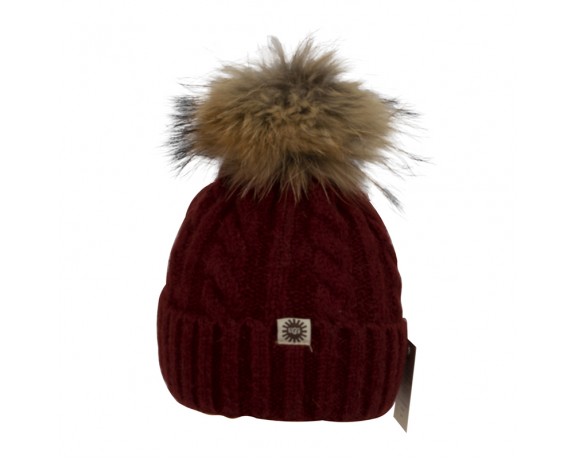 HAT WINE RED