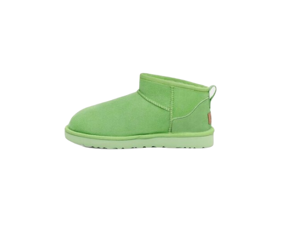 UGG WOMEN'S CLASSIC ULTRA MINI PARAKEET GREEN