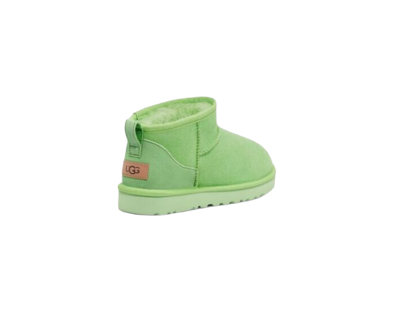 UGG WOMEN'S CLASSIC ULTRA MINI PARAKEET GREEN