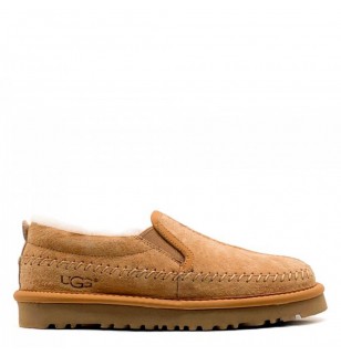 Stitch Slip On Chestnut