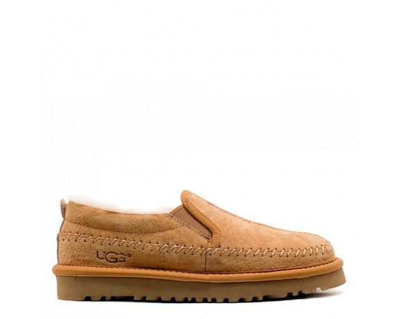 Stitch Slip On Chestnut