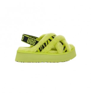 UGG DISCO COLOR SLIDE KEY LIME