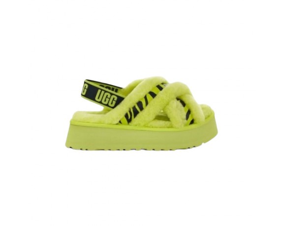 UGG DISCO COLOR SLIDE KEY LIME