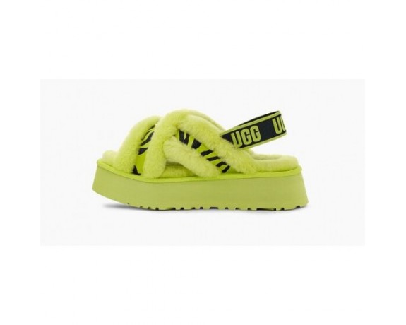 UGG DISCO COLOR SLIDE KEY LIME