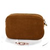 СУМКА JANEY SHEEPSKIN CROSSBODY CHESTNUT