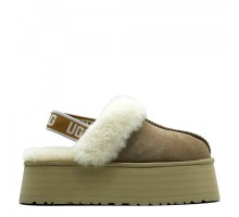 FUNKETTE Suede Platform Sand