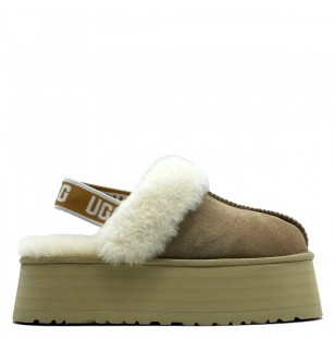 FUNKETTE Suede Platform Sand