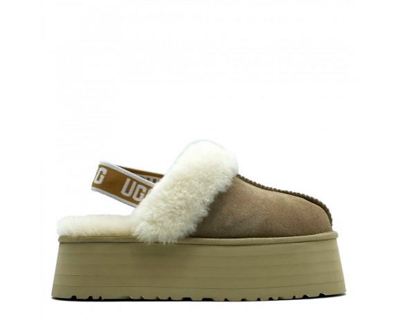 FUNKETTE Suede Platform Sand