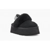 FUNKETTE Suede Platform BLACK