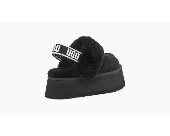 FUNKETTE Suede Platform BLACK