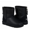 Kids Zip Metallic Black