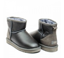 UGG MEN'S CLASSIC MINI METALLIC GREY