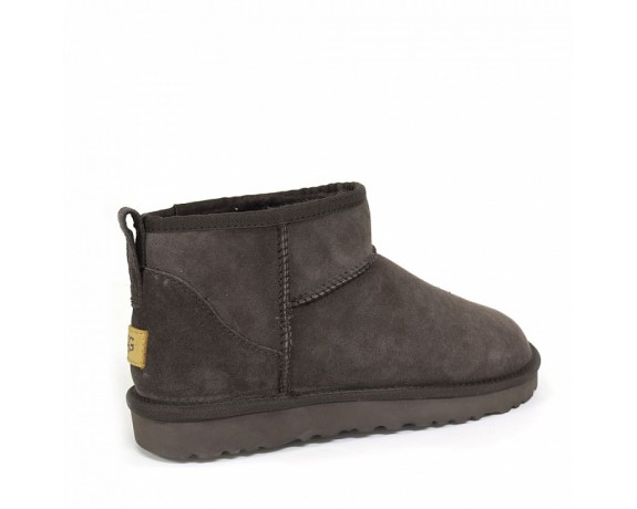 UGG MEN'S CLASSIC ULTRA MINI II CHOCOLATE