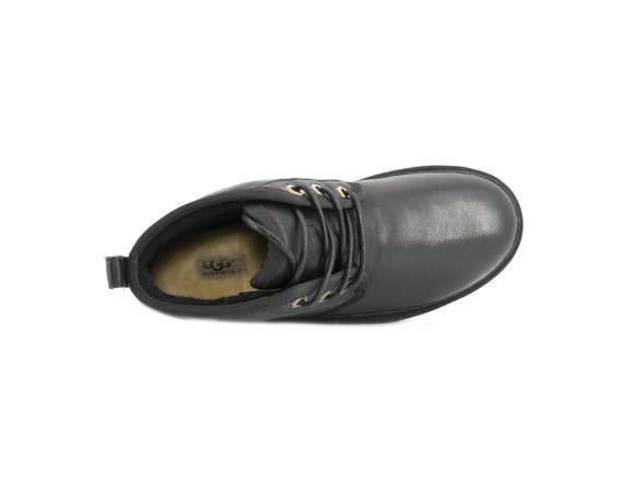 MENS Neumel Leather BLACK