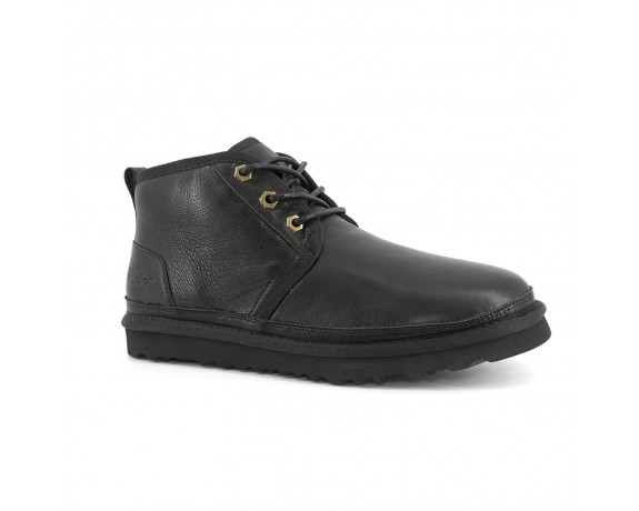 MENS Neumel Leather BLACK