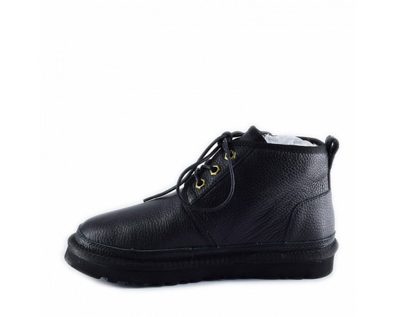 Neumel BOOT LEATHER BLACK