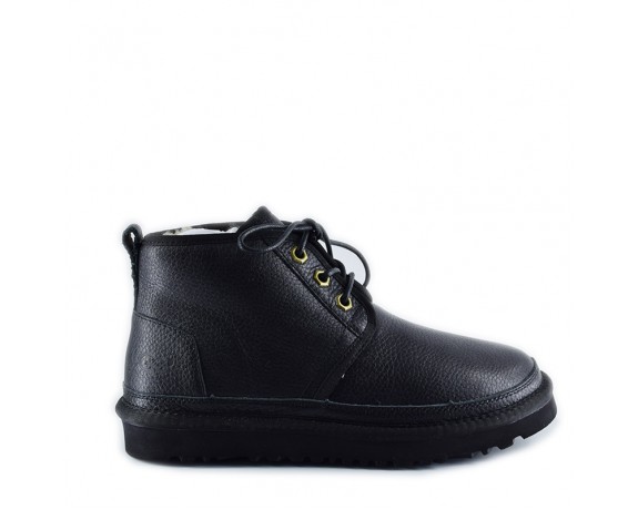 Neumel BOOT LEATHER BLACK