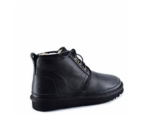 Neumel BOOT LEATHER BLACK