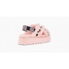 UGG DISCO COLOR SLIDE PINK SCALLOP