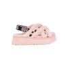 UGG DISCO COLOR SLIDE PINK SCALLOP