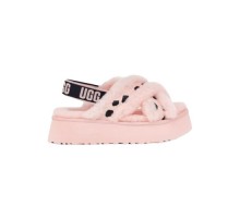 UGG DISCO COLOR SLIDE PINK SCALLOP