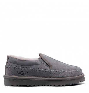 Stitch Slip On Grey