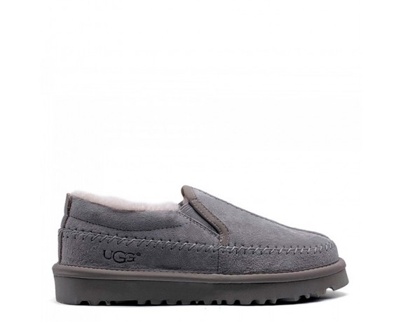 Stitch Slip On Grey