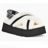 UGG DISCO COLOR SLIDE WHITE