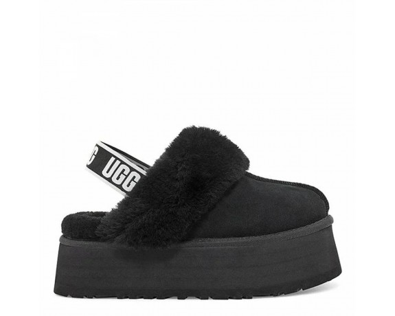 FUNKETTE Suede Platform BLACK