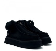 Ugg Funkette Platform Boots Black