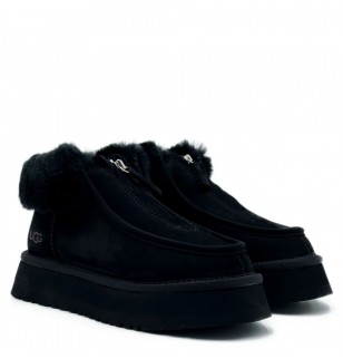 Ugg Funkette Platform Boots Black