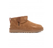 Ugg Mens Classic Ultra Mini Zip Boot Chestnut