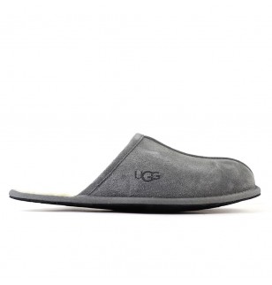 Ugg Men Scuff Dark Grey тапочки 