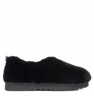 Ugg Hailey Fluff Slippers Black