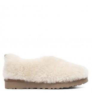 Ugg Hailey Fluff Slippers Natural