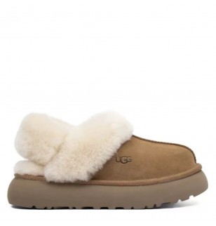 gg Slippers Disquette Chestnut