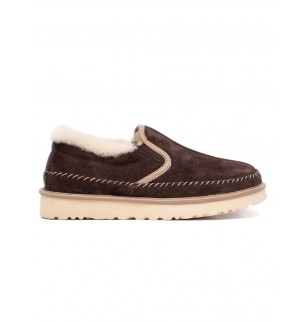 Ugg Mens Stitch Slip On Chocolate