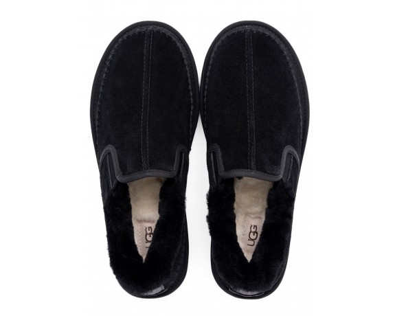 Stitch Slip On Black