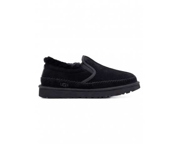 Stitch Slip On Black