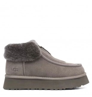 Ugg Funkette Platform Boots Smoke